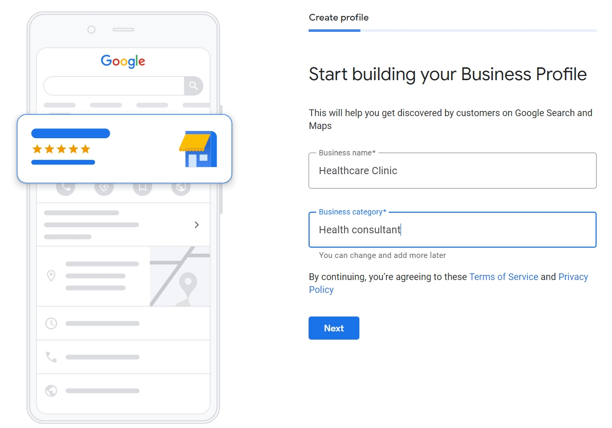 google business profile